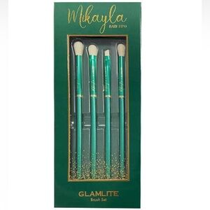 Glamlite Mikayla Part 2 - 4 Piece Brush Set - Brand New In Box & Discontinued